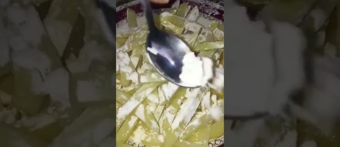 Crispy French Fries Recipe | #fingerchips #shorts