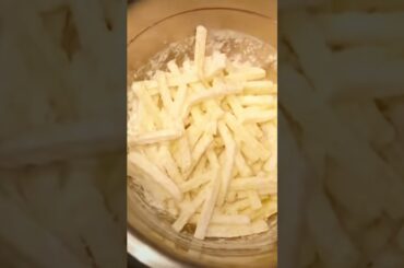 How to Make French fries at home #food #french #fries #shorts