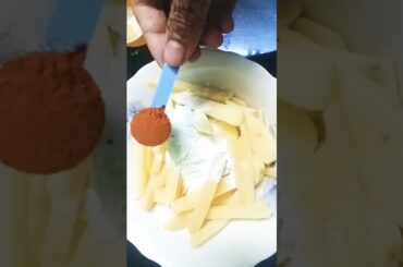 french fry recipe #shorts#