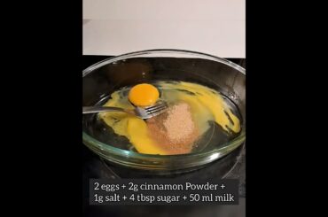 French toast recipe in 2 min | kids breakfast recipe | quick recipe