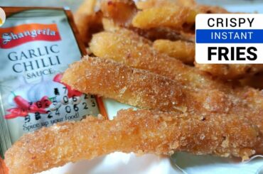 Crumbs Coated French Fries Recipe | Crispy Potato Fries Recipe By Food & Art | Potato Recipes