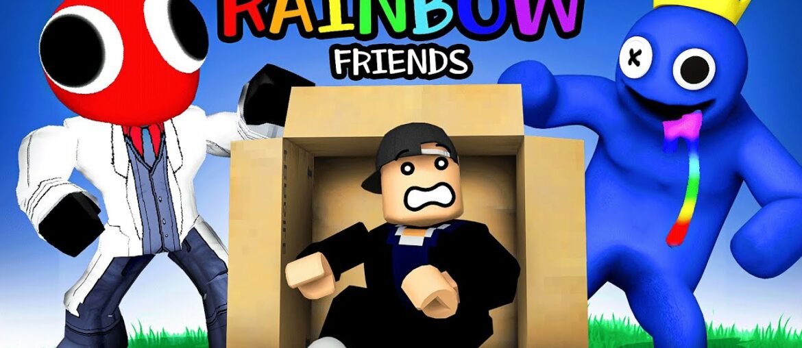 Playing Roblox Rainbow Friends