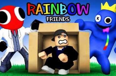Playing Roblox Rainbow Friends