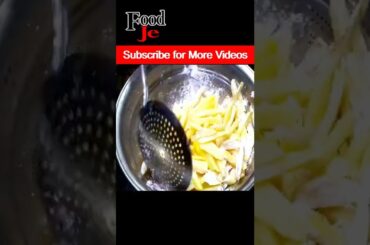 French Fries Recipe | Aloo Kay chips Recipe #shorts #youtubeshorts #frenchfries