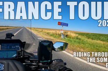 France Tour 2022 EP5 : Riding Through the Somme - Honda NT1100