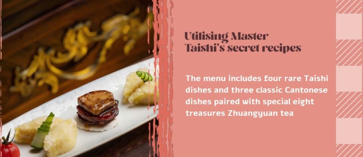 Essential clip of the week - Taishi dining experience