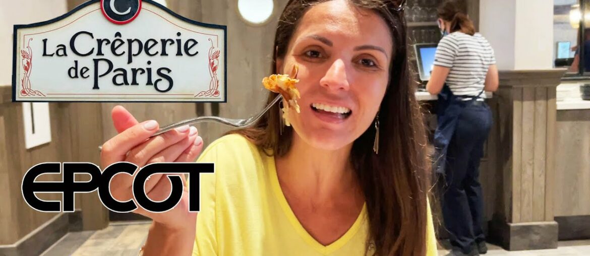 NEW EPCOT La Creperie De Paris Dining Adventure