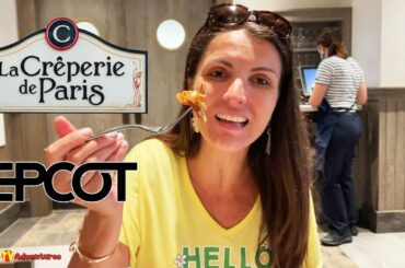 NEW EPCOT La Creperie De Paris Dining Adventure