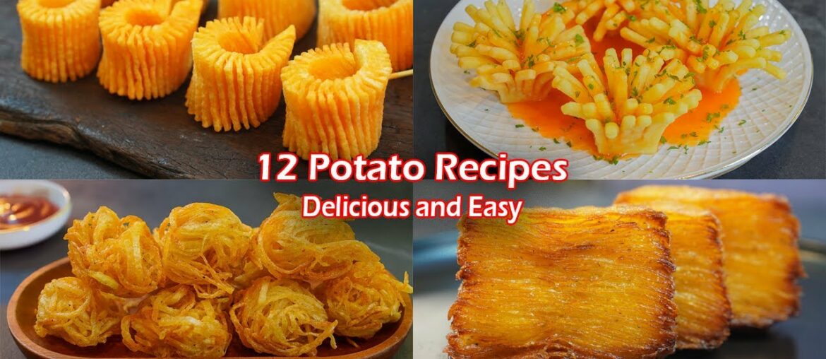 12 Amazing Potato Recipes!! Collections ! Delicious and Easy ! Potato Snack , French Fries 12 Amazing Potato Recipes!! Collections ! Delicious and Easy ! Potato Snack , French Fries
