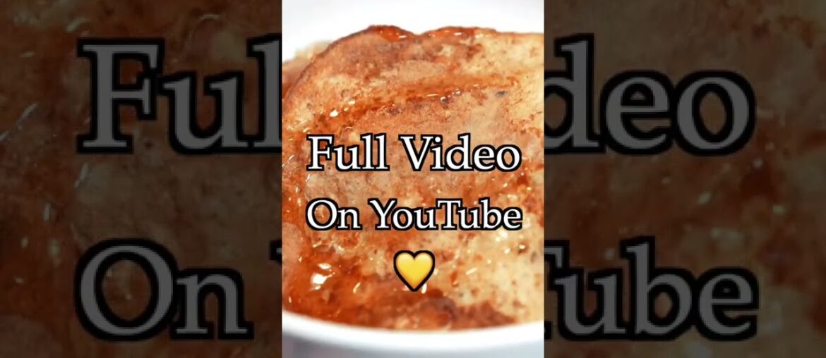 The BEST HIGH PROTEIN French Toast Recipe (Full video linked in description) #shorts #protein