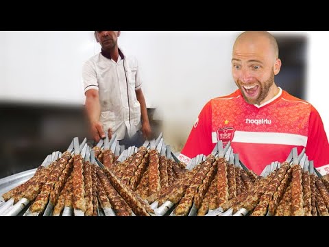 Giant PERSIAN RESTAURANT in Yazd! Best Iranian KEBABS and Gheymeh Stew in Iran! Giant PERSIAN RESTAURANT in Yazd! Best Iranian KEBABS and Gheymeh Stew in Iran!