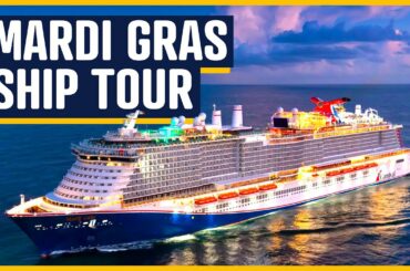 Carnival Mardi Gras Full Walkthrough and Tour