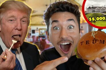 Eating At Donald Trump's Restaurant... (HIGH CLASS LUXURY)