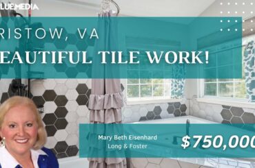 Tile MASTERPIECE! | 8894 Tenbury Ct - MLS# VAPW2036790 | Sky Blue Media HD Tour