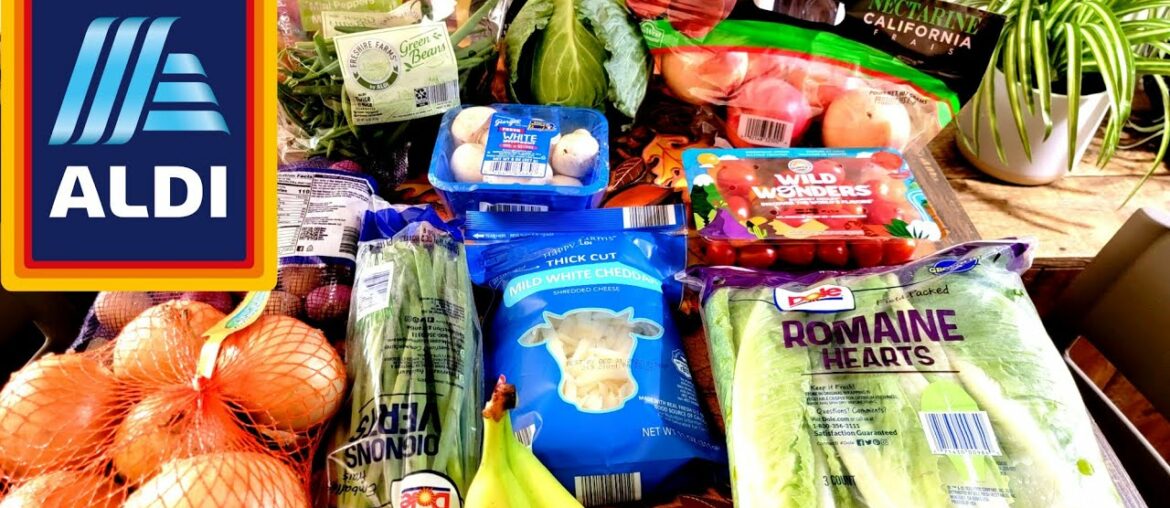 ALDI GROCERY HAUL