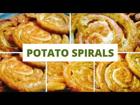 Potato Spirals || How To Make Mashed Potato Fries || Spiral French Fries Recipe Potato Spirals || How To Make Mashed Potato Fries || Spiral French Fries Recipe