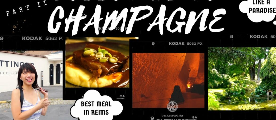 FOLLOW ME TO CHAMPAGNE (PART II) | Champagne Taittinger, best meal in Reims, Reims city tour FOLLOW ME TO CHAMPAGNE (PART II) | Champagne Taittinger, best meal in Reims, Reims city tour