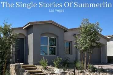 The Single Stories of Summerlin | New Homes For Sale Las Vegas | Plan 3 Home Tour $724k+
