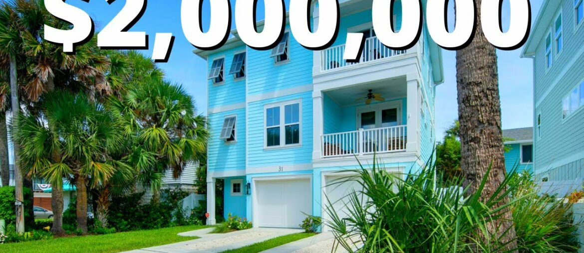 Inside a $2 MILLION Jacksonville Beach Home | Lux Listing in Jax Beach FL | Jacksonville FL Suburb
