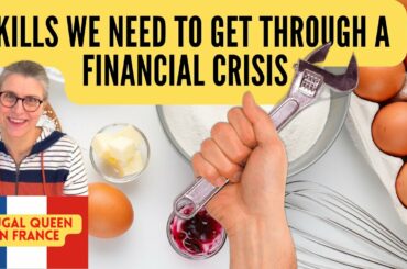 Skills We Need To Get Through a Financial Crisis. #frugal #crisis #skills