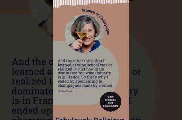 Women of Champagne with Cynthia Coutu - Fabulously Delicious The French Food Podcast