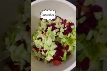 #shorts French Salad#youtubeshorts #trending #viral #food #salad #healthy #gym #dietfood #easy