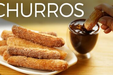 Churros | Traditional Spanish Recipe | Crunchy yet Soft | Vegan & Delicious