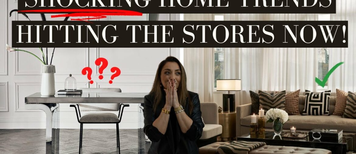 HOME TRENDS HITTING THE STORES NOW