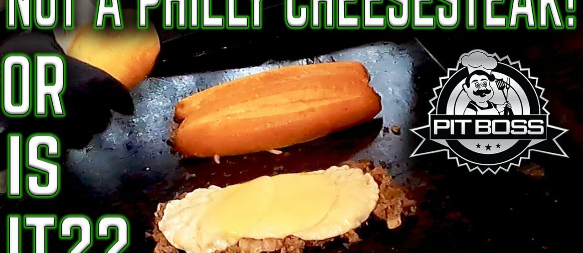 WE PROMISE, IT'S NOT A PHILLY CHEESESTEAK MADE ON THE FLAT TOP GRIDDLE GRILL! OR IS IT?? WE PROMISE, IT'S NOT A PHILLY CHEESESTEAK MADE ON THE FLAT TOP GRIDDLE GRILL! OR IS IT??