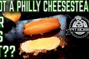 WE PROMISE, IT'S NOT A PHILLY CHEESESTEAK MADE ON THE FLAT TOP GRIDDLE GRILL! OR IS IT??