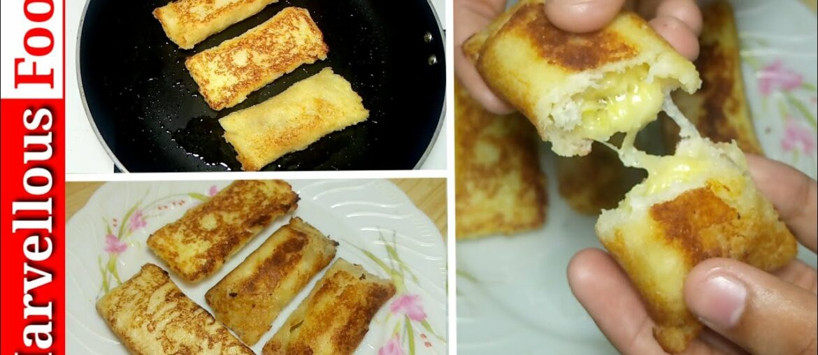 French cheese toast | cheesy bread | cheese banana roll | French toast @Food Fusion French cheese toast | cheesy bread | cheese banana roll | French toast @Food Fusion