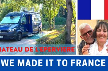 WE MADE IT to FRANCE | Journey - Aire - Campsite | Vlog 513