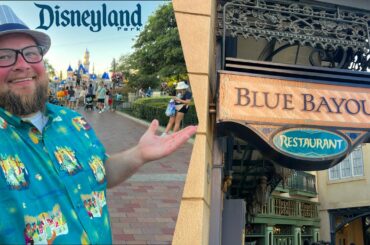 Disneyland 2022 | Eating At The Blue Bayou & Riding My Favorite Rides | My First D23 Expo Experience