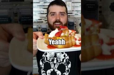 French toast but it's also a sandwich