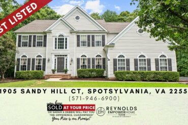 11905 Sandy Hill Court, Spotsylvania, VA 22553 EmpowerHome Team (571) 946-6900