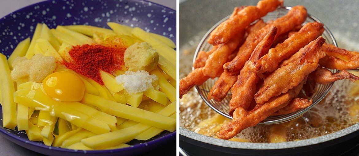 Egg French Fry Recipe | Potato Egg Fry Recipe | Yummy