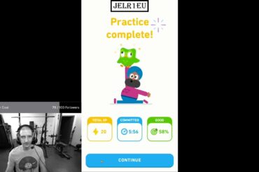 Duolingo - English French Learning - Day 1168 - First Part