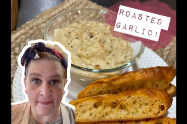 Roasted Garlic Spread | Songbird Kitchen | Gourmet Cooking | Pasta Appetizer Fresh
