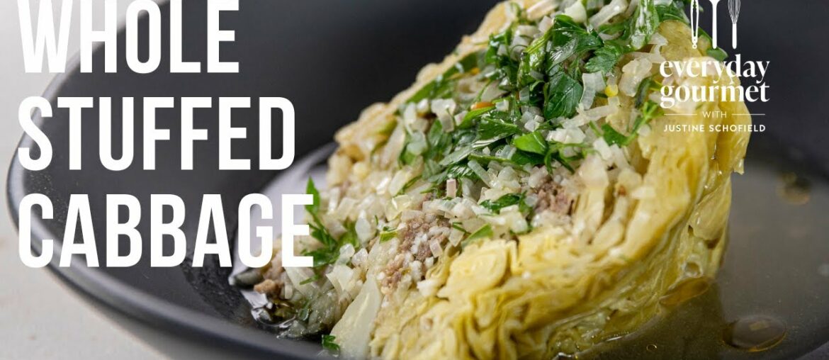 Whole Stuffed Cabbage | EG12 Ep64