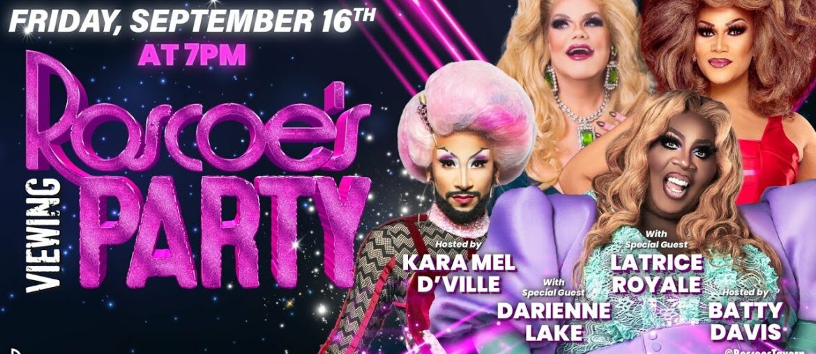 Latrice Royale & Darienne Lake: RuPaul's Secret Celebrity Drag Race Viewing Party with Batty & Kara