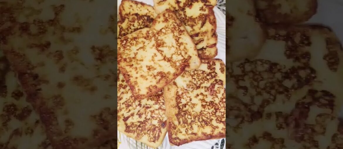 Coconut & Almond Toast | French Toast | Breakfast Recipes #frenchtoast #shorts #youtubeshorts