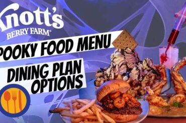 Knotts Scary Farm Update | Dining Plan Foods | Menu