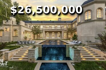 EXCLUSIVE LOOK INSIDE this French Chateau BEL AIR MANSION. Including a soundproof gym/spa & MORE!