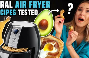 Testing Viral AIR FRYER RECIPES!! What's worth making!?