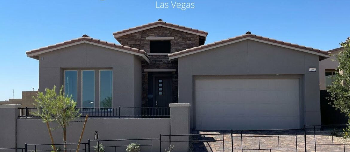 The Single Stories of Summerlin Las Vegas - New Homes For Sale | Falcon Crest Home Tour $715k+