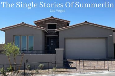 The Single Stories of Summerlin Las Vegas - New Homes For Sale | Falcon Crest Home Tour $715k+