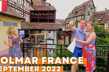 Colmar France 13 September 2022 Walking Tour | 4K UHD 60FPS | France Travel Vlog