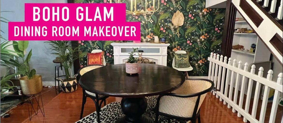 Boho Glam Maximalist Dining Room Makeover ft. Mary Lynn Rajskub! Boho Glam Maximalist Dining Room Makeover ft. Mary Lynn Rajskub!