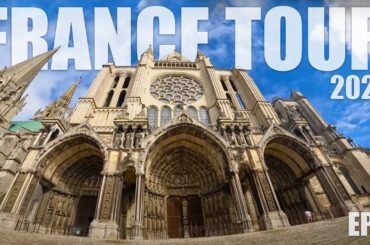France Tour 2022 EP8 : Chartre Cathedral Colonel Welborn Griffith - Honda NT1100