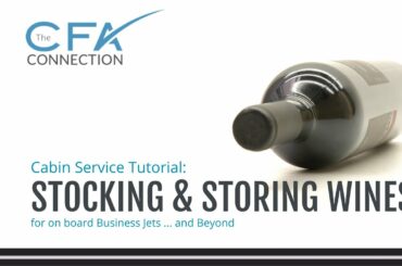 Stocking and Storing Wines on Private Jets